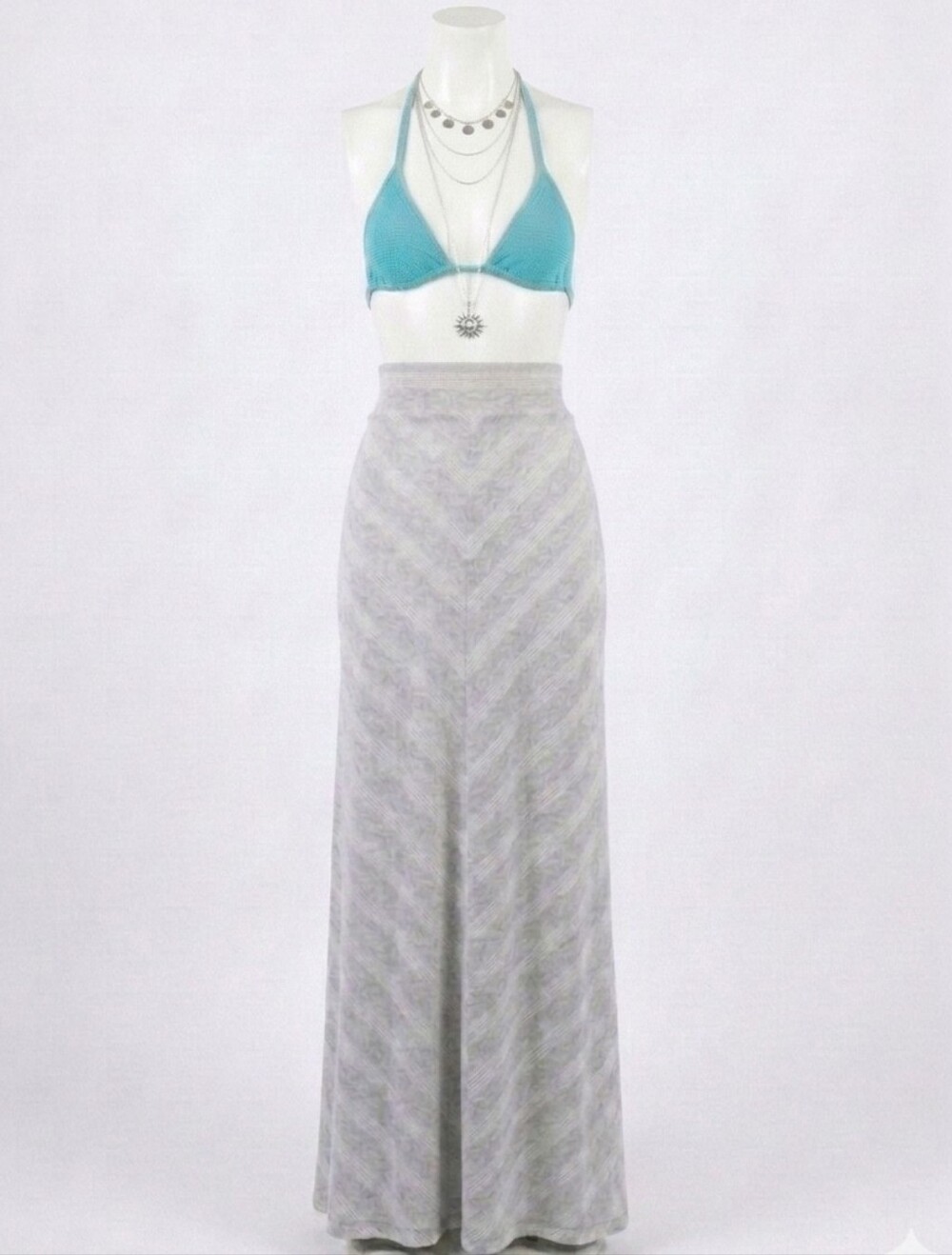 Sonoma Life+Style Chevron Stripe Maxi Skirt